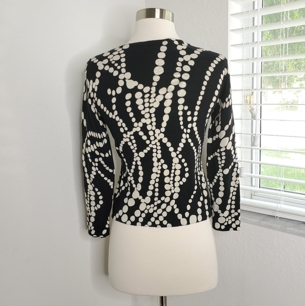 Cabi String Of Pearls Cardigan Xs. - image 4